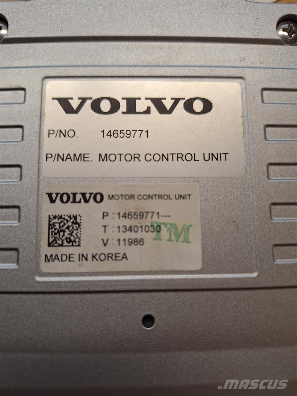 Volvo ECR58D ELMOTORSTYRENHET Elektronika