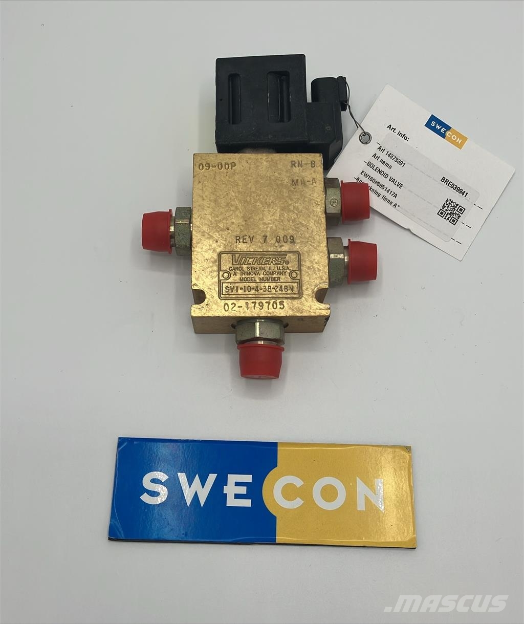 Volvo EW160 SOLENOID VALVE Componentes electrónicos