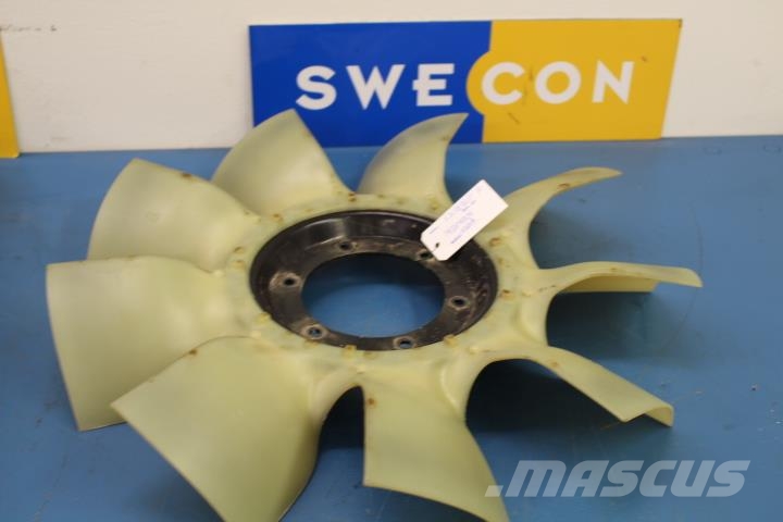 Volvo EW160B Kylsystem fläkt 散熱器/水箱