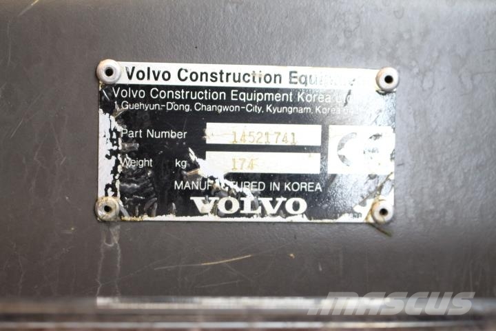 Volvo EW160B Redskapsfäste grävare Ďalšie komponenty