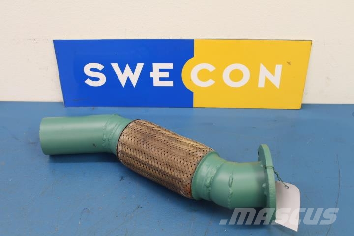Volvo EW180B Avgassystem avgasrör 引擎/發動機