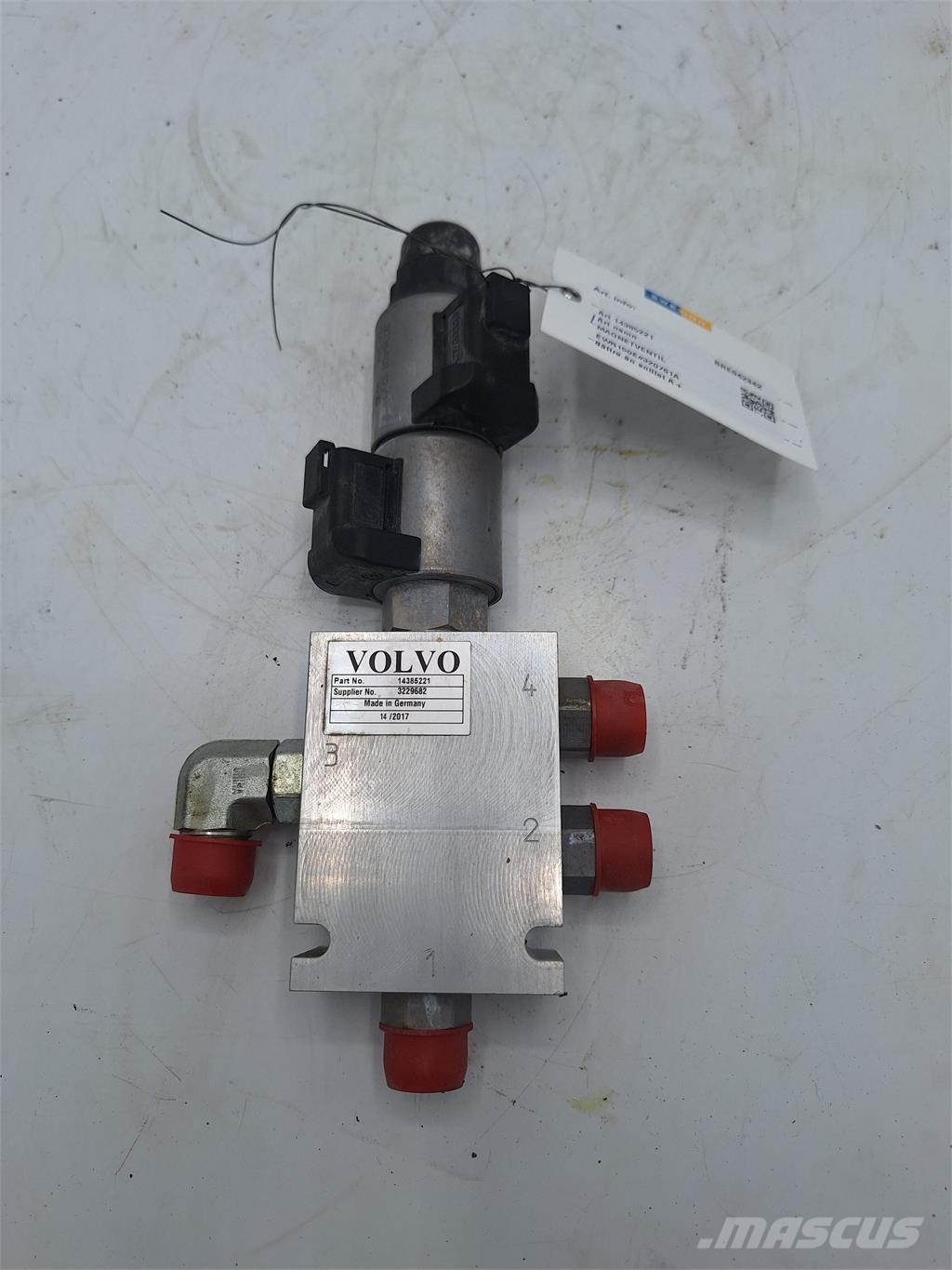 Volvo EWR150E MAGNETVENTIL 電子機器