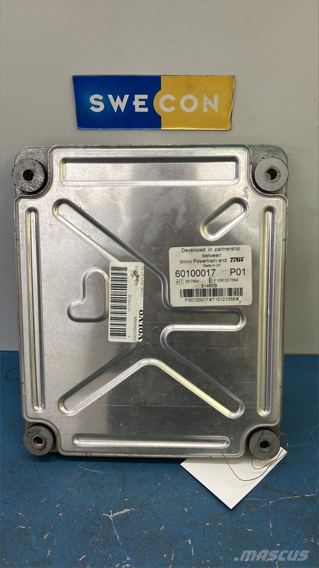 Volvo L120H REGLERENHET Lys - Elektronikk