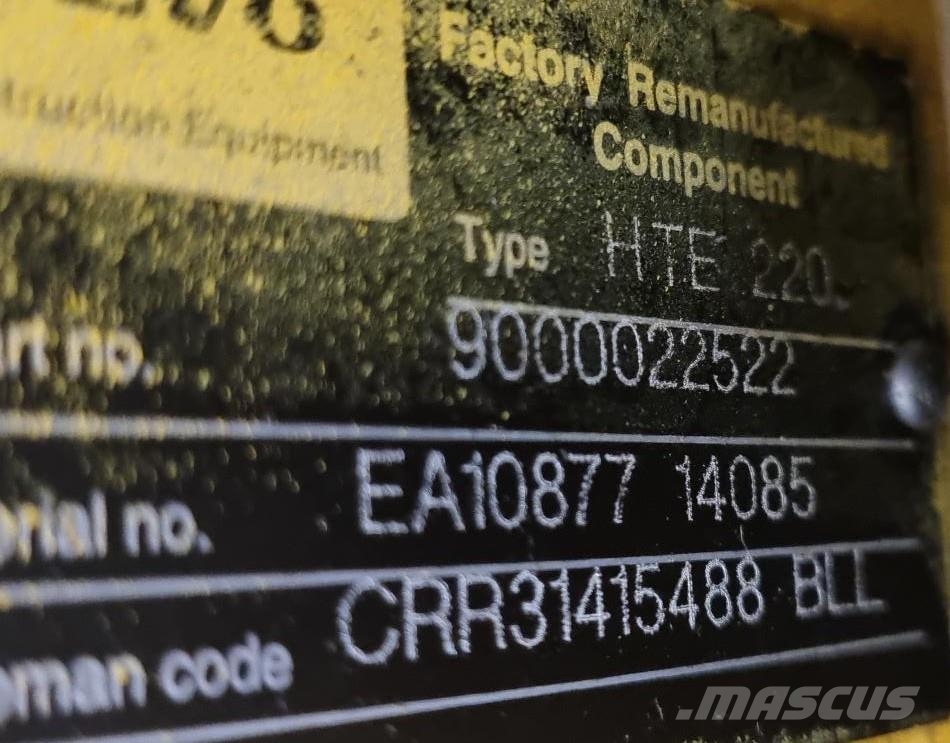 Volvo L180E HYDRAULIC TRANSMISSION Transmissie