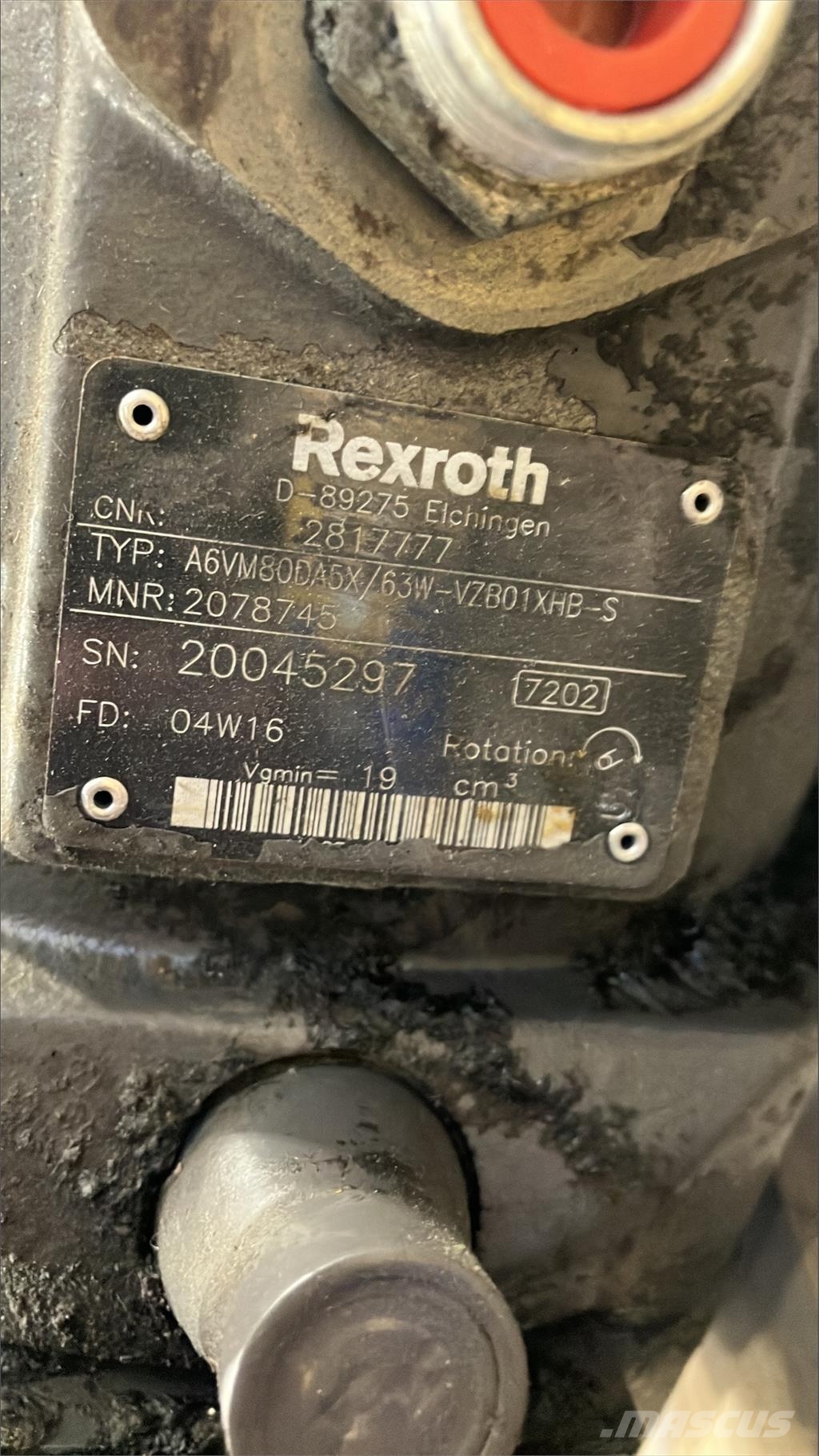 Volvo L20 HYDRAULIC MOTOR 油壓