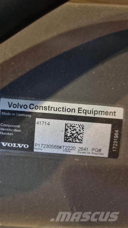 Volvo L260H HYDRAULCYLINDER Ďalšie komponenty