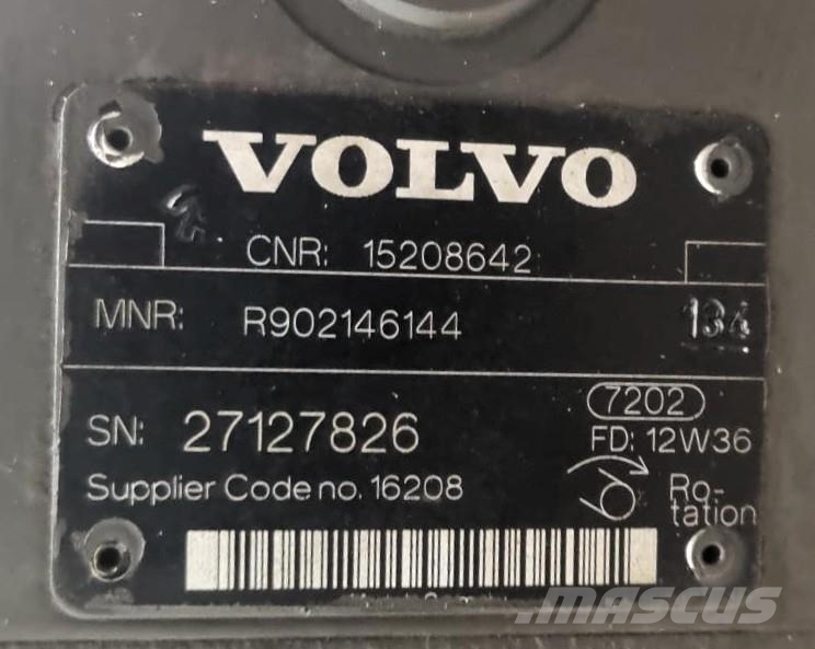 Volvo L50GS HYDRAULPUMP Hidráulica