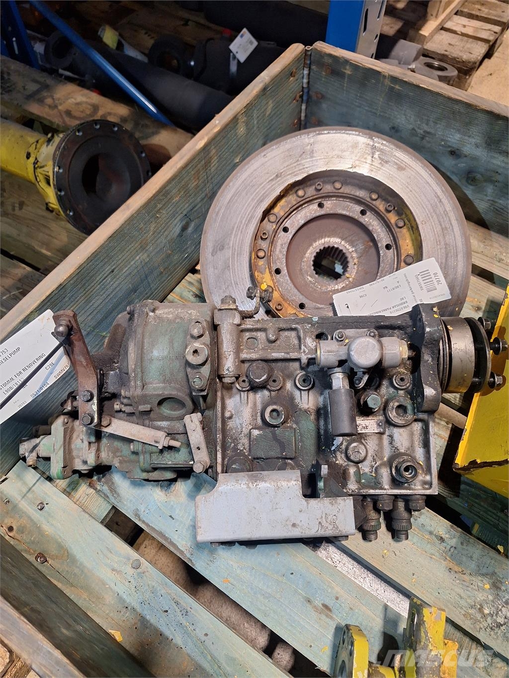 Volvo L90D Motor dieselpump مكونات أخرى