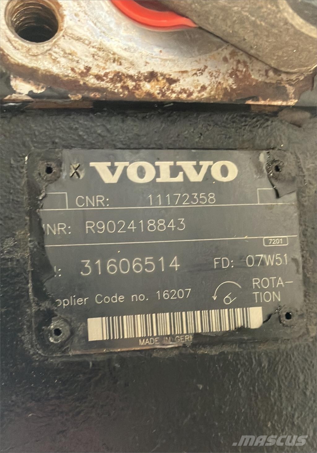Volvo L90F HYDRAULPUMP P3 Hydraulik