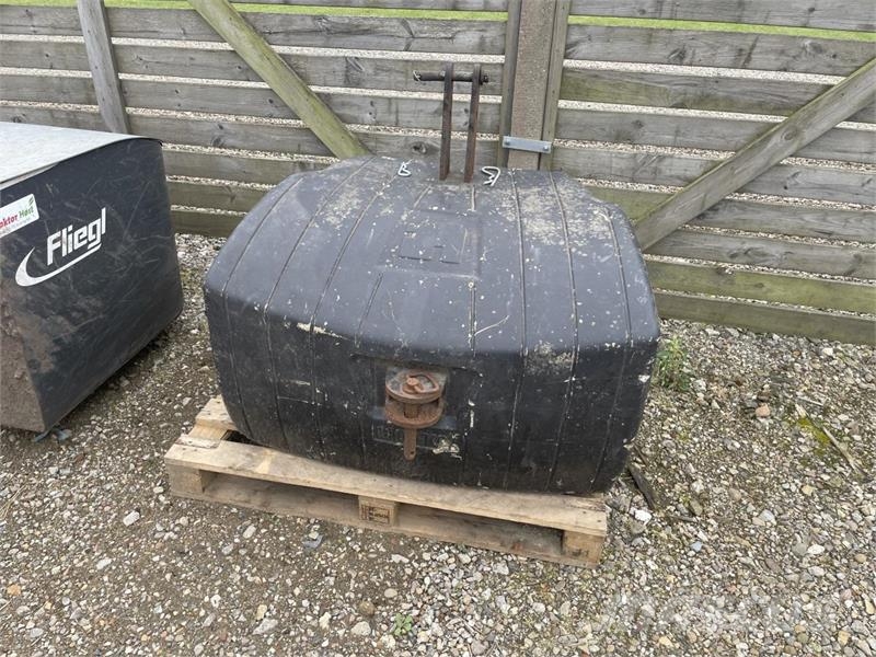 Allround vægtklods 1100 KG Contrapeso delantero