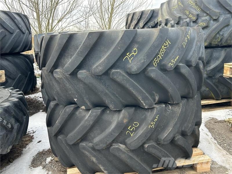Bridgestone 650/65R34 타이어, 휠 및 림