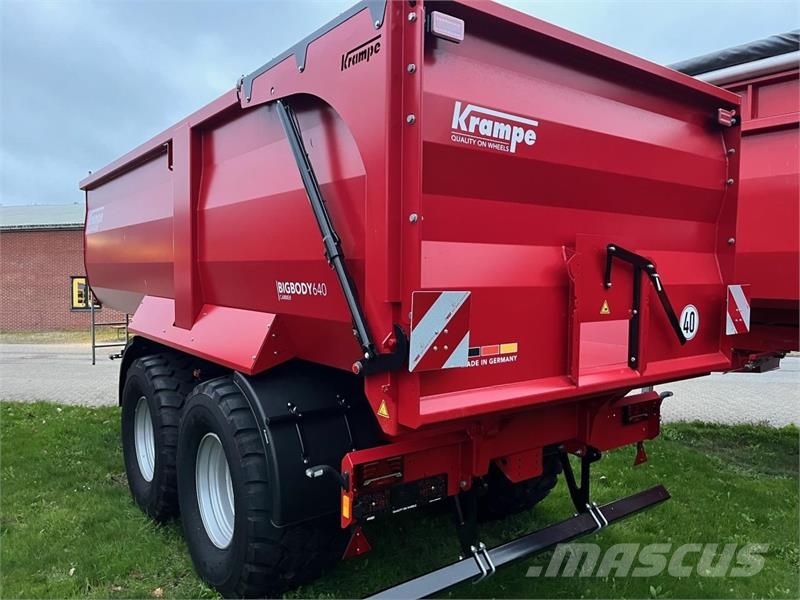 Krampe BB 640 CARRIER مقطورات قلابة