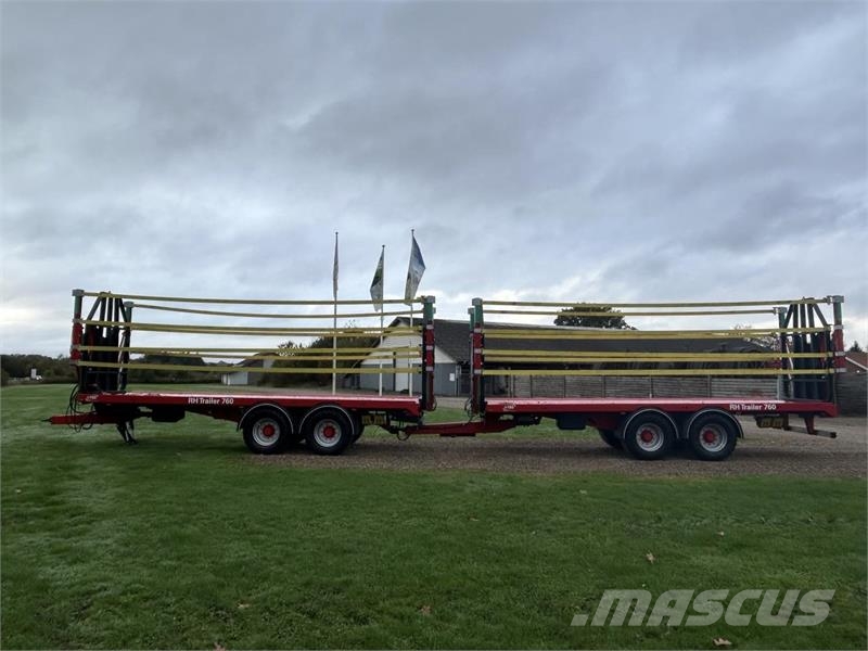 RH-TRAILER 760 KÆRRESÆT Rimorchi per balle