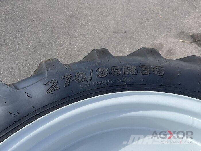Alliance 320/90R50+270/95R36 Renkaat ja vanteet