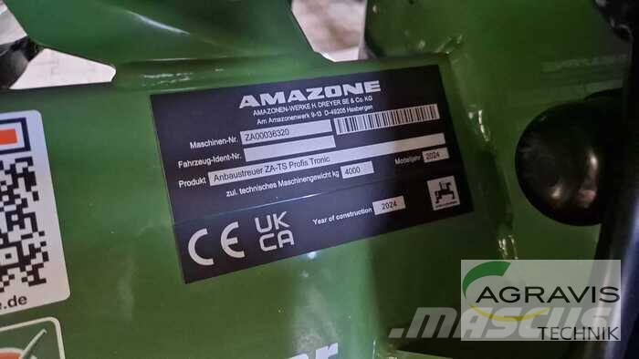 Amazone ZA-TS 2600 SUPER PROFIS TRONIC Rozmetadlá priemyselných hnojív