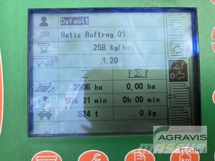 Amazone ZA-V 2700 SUPER CONTROL Kunstmeststrooiers