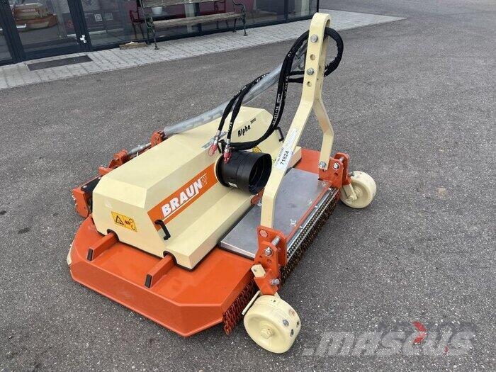 Braun Mulchgerät Alpha 2000 Klepelmaaiers