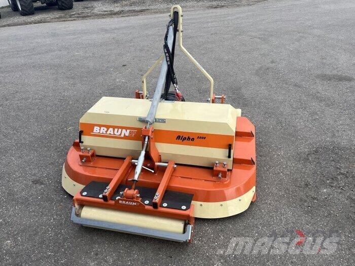Braun Mulchgerät Alpha 2000 Klepelmaaiers