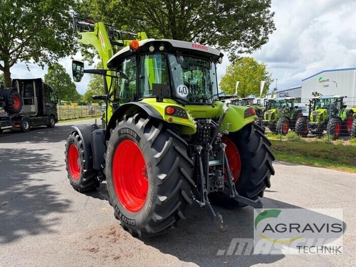 CLAAS ARION 450 CIS STAGE V + FL 120 トラクター