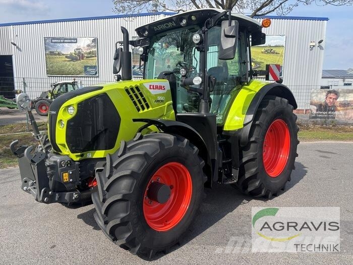 CLAAS ARION 550 CMATIC CEBIS 트랙터