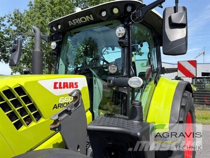 CLAAS ARION 660 CMATIC CEBIS 트랙터