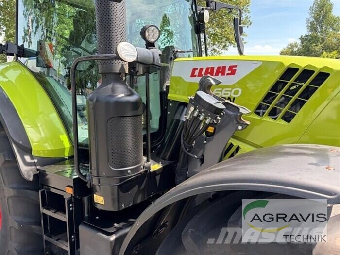 CLAAS ARION 660 CMATIC CEBIS 트랙터