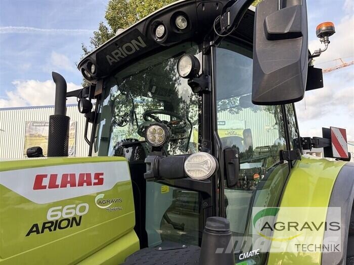 CLAAS ARION 660 CMATIC CEBIS Traktory