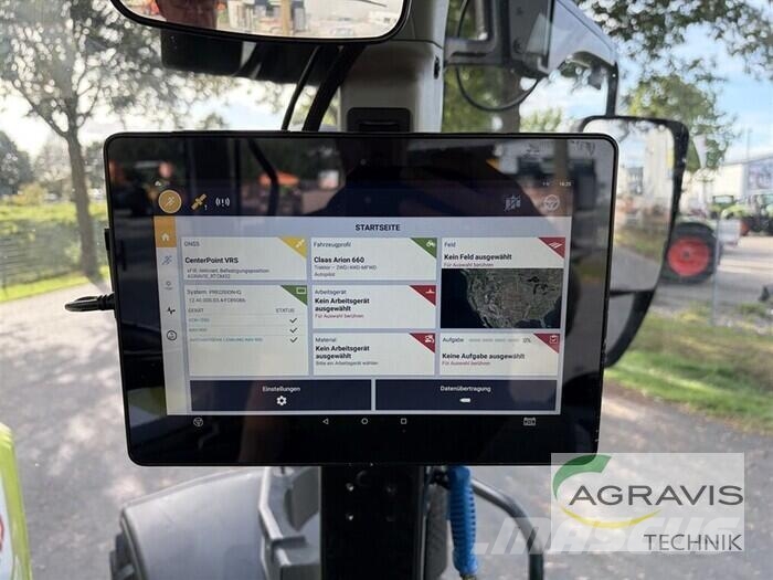 CLAAS ARION 660 CMATIC CEBIS Traktory