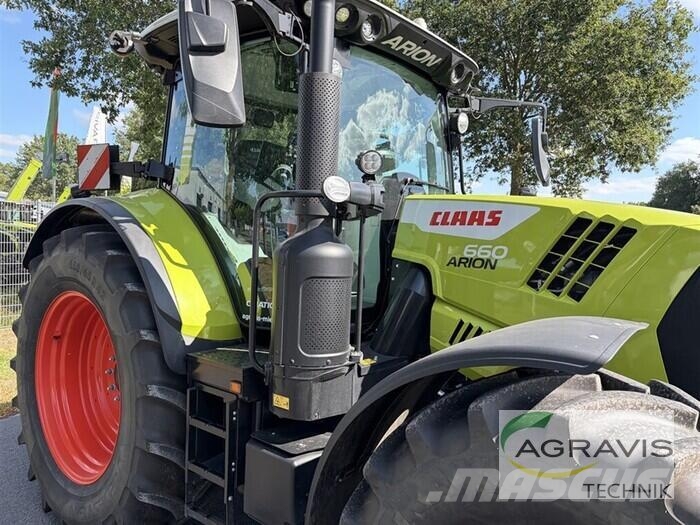 CLAAS ARION 660 CMATIC CEBIS Traktory