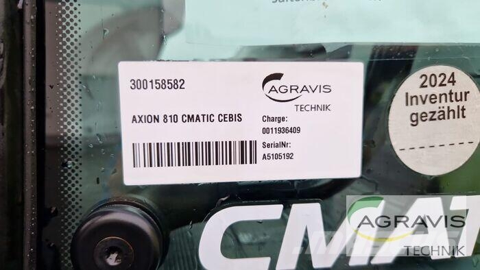 CLAAS AXION 810 CMATIC CEBIS 트랙터