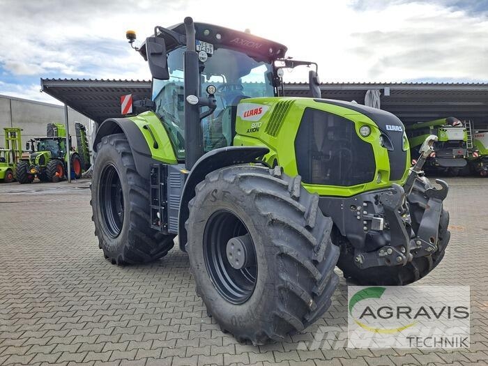 CLAAS AXION 870 CMATIC CEBIS 트랙터