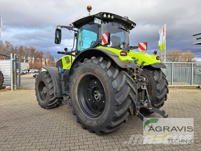 CLAAS AXION 870 CMATIC CEBIS 트랙터