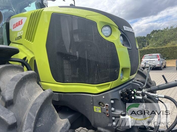 CLAAS AXION 870 CMATIC CEBIS 트랙터