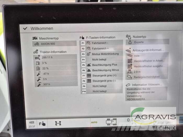 CLAAS AXION 960 CMATIC CEBIS 트랙터