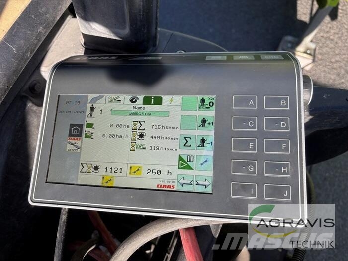 CLAAS DISCO 9200 C CONTOUR Žacie stroje