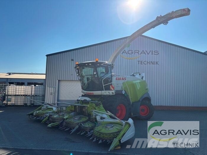 CLAAS JAGUAR 950 + Orbis 750 علافات ذاتية الدفع