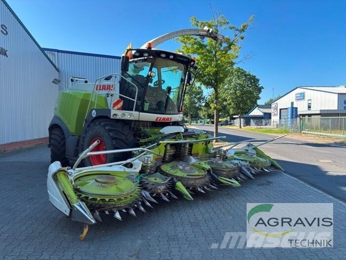 CLAAS JAGUAR 950 + Orbis 750 علافات ذاتية الدفع