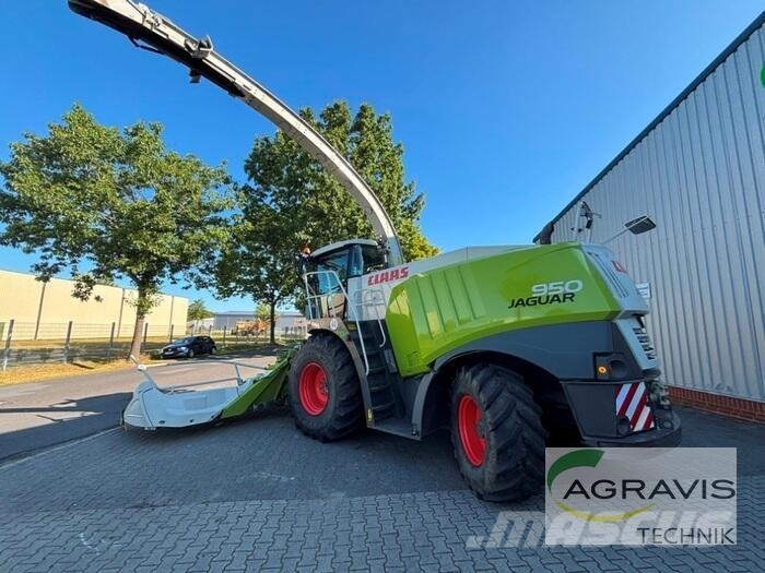 CLAAS JAGUAR 950 + Orbis 750 علافات ذاتية الدفع
