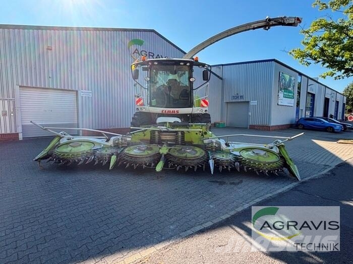CLAAS JAGUAR 950 + Orbis 750 علافات ذاتية الدفع