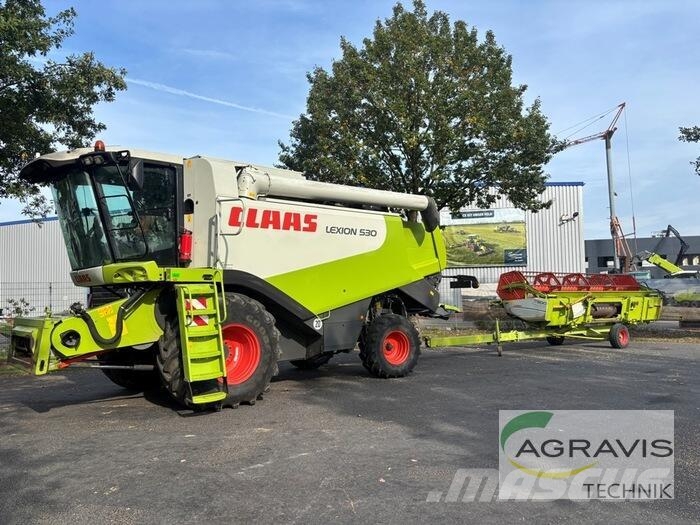 CLAAS LEXION 530 + SW C600 Ceifeiras debulhadoras