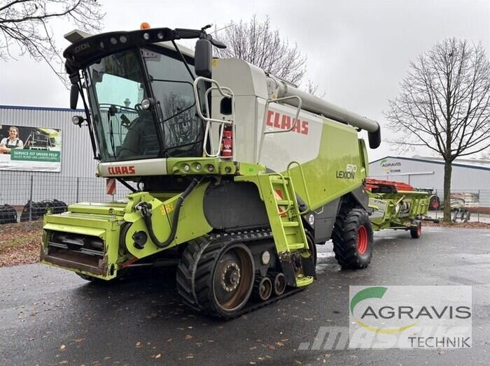 CLAAS LEXION 670 TERRA TRAC + SW V750 + TW Mähdrescher