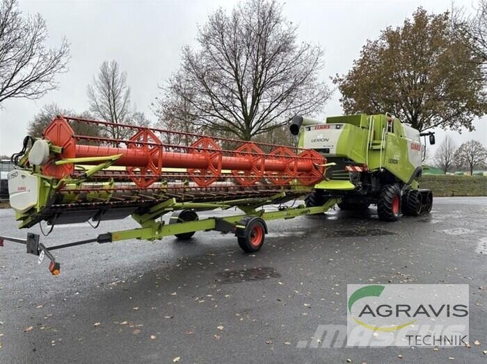 CLAAS LEXION 670 TERRA TRAC + SW V750 + TW Mähdrescher