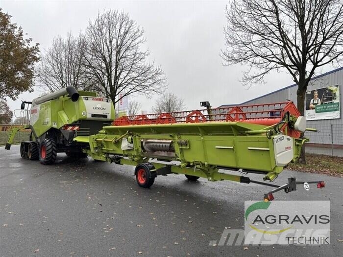 CLAAS LEXION 670 TERRA TRAC + SW V750 + TW Mähdrescher