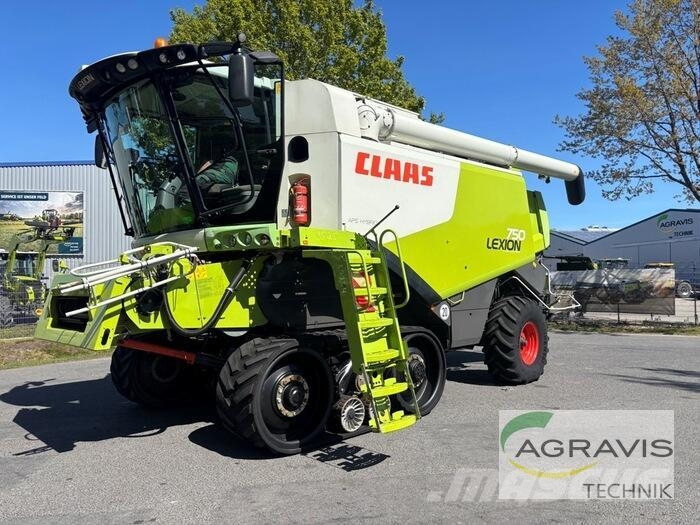 CLAAS LEXION 750 TERRA TRAC inkl. SW V 1050 + TW Mähdrescher