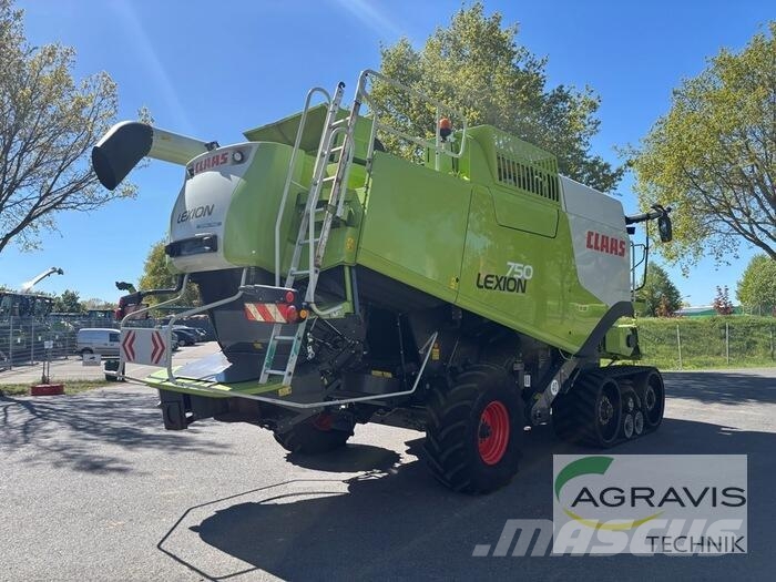 CLAAS LEXION 750 TERRA TRAC inkl. SW V 1050 + TW Mähdrescher