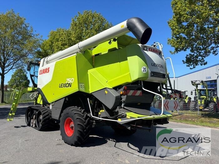 CLAAS LEXION 750 TERRA TRAC inkl. SW V 1050 + TW Mähdrescher