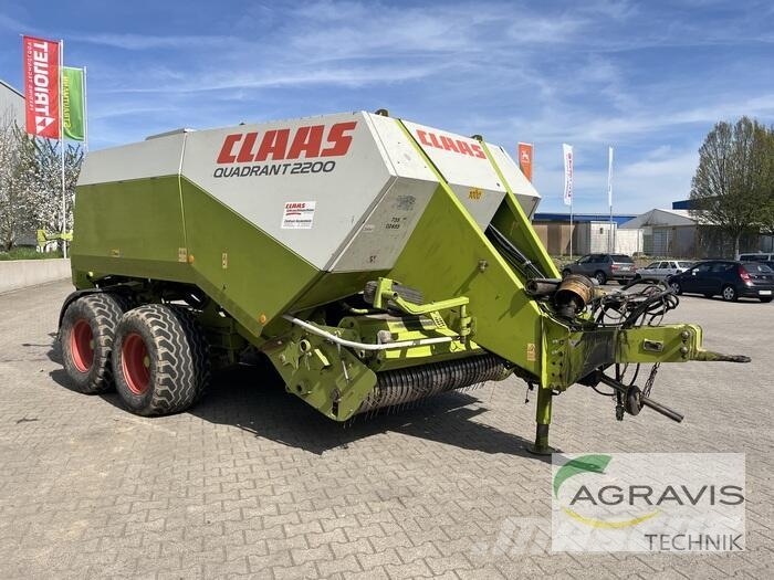 CLAAS QUADRANT 2200 gebr. Claas Großpackenpresse Lisy na hranaté balíky