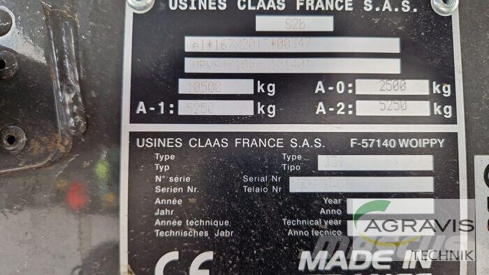 CLAAS QUADRANT 5200 FC TA Lisy na hranaté balíky