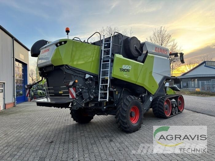 CLAAS TRION 660 TERRA TRAC Allrad Combine harvesters