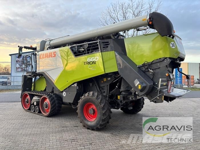 CLAAS TRION 660 TERRA TRAC Allrad Combine harvesters